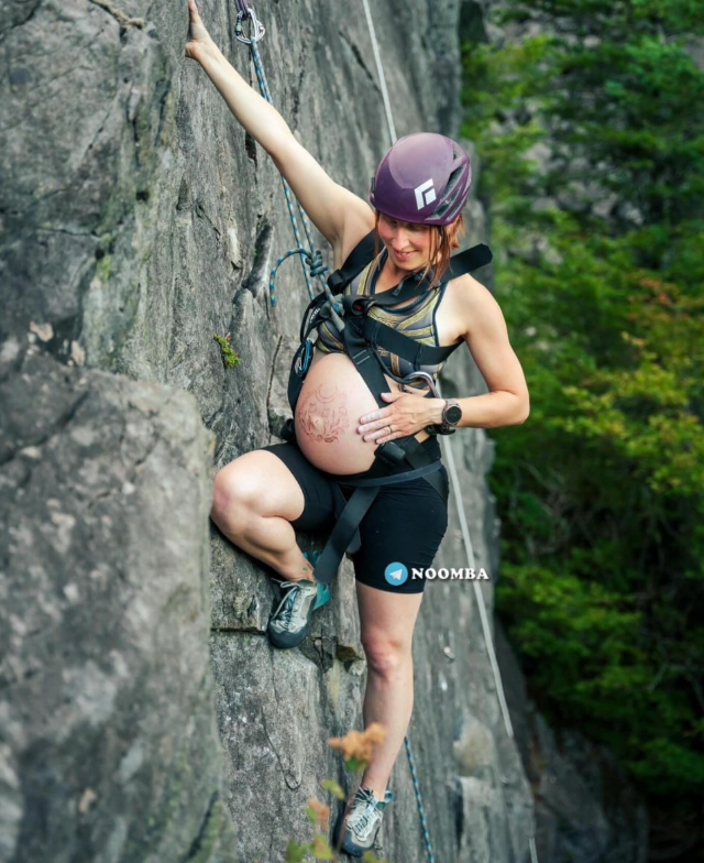 Скалолазание с ребенком