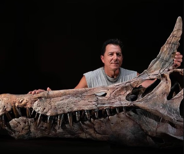 В пустыне Сахара обнаружили прародителя дракона возрастом около 95 миллионов лет.