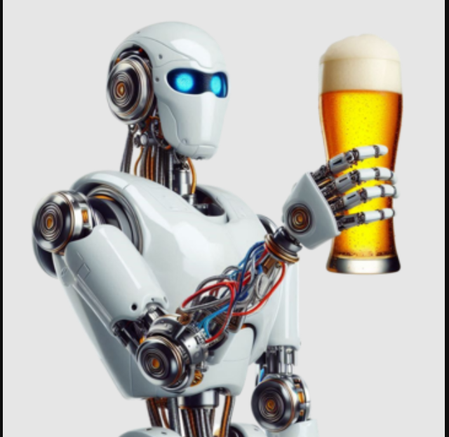 Робот с пивом был замечен в Польше