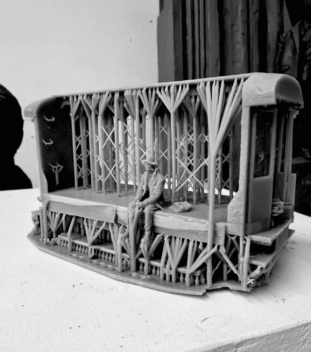 Прототип будущего памятника Борису Балабанову