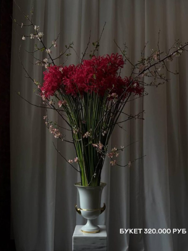 Стоимость дизайнерских букетов на 8 марта