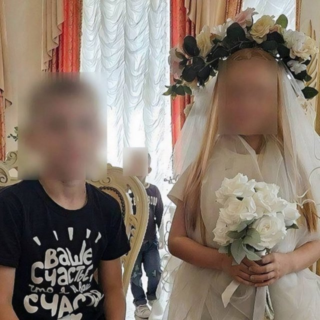 Детские свадьбы начали проводить в России