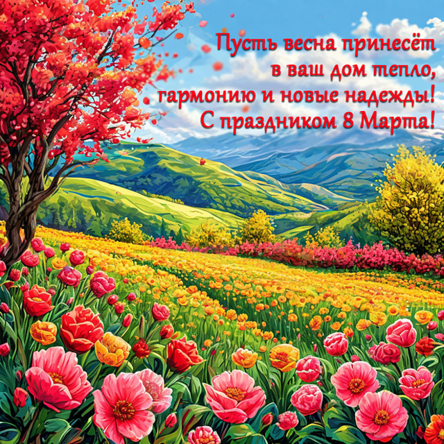 поздравления на 8 марта