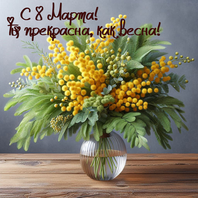 открытки на 8 марта