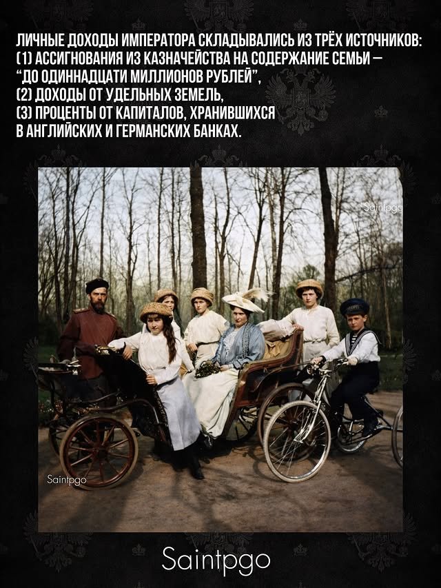 Какими активами владел Николай II