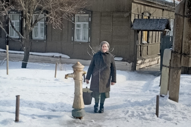 Переулок Димитрова, конец 1960-х, начало 1970-х.