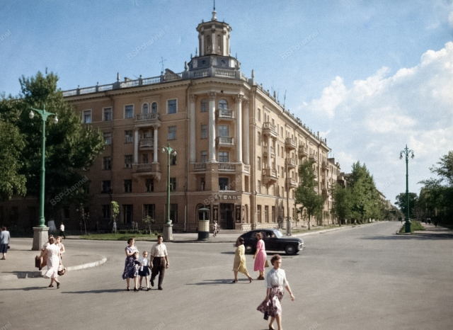 Улица Фридриха Энгельса, 1960-е.
