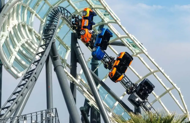 Американские горки в стиле «Форсаж»