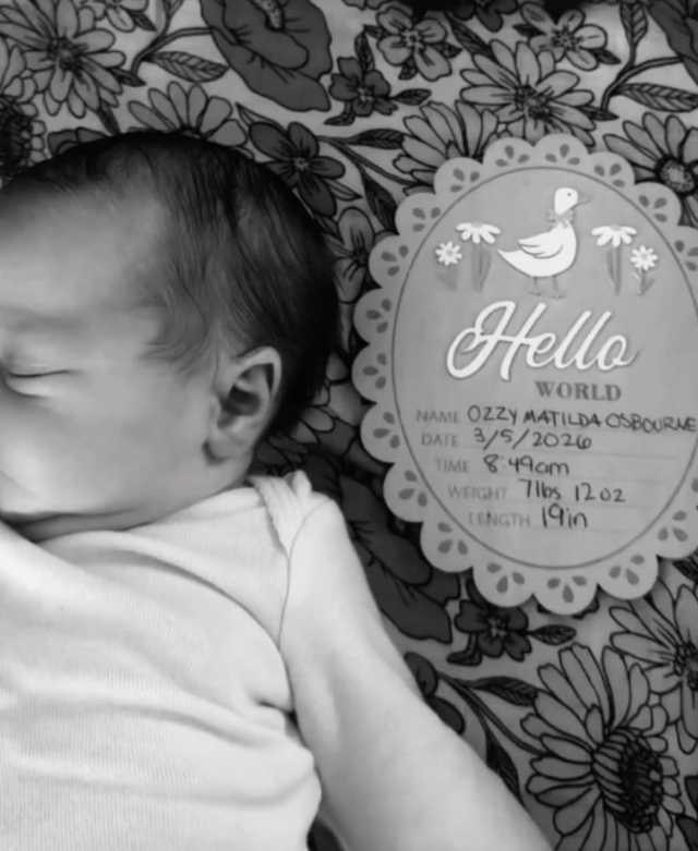 Пополнение в семье Осборн