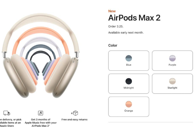 Новые наушники от Apple