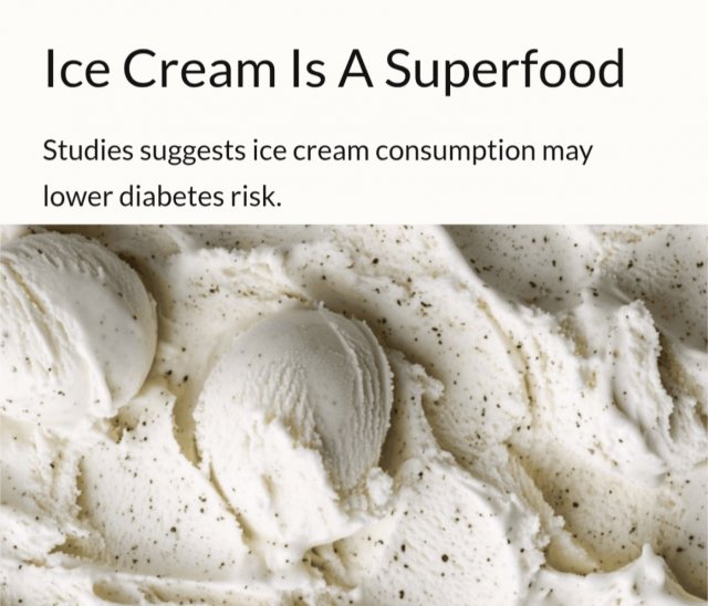 Исследование: мороженое полезно для здоровья