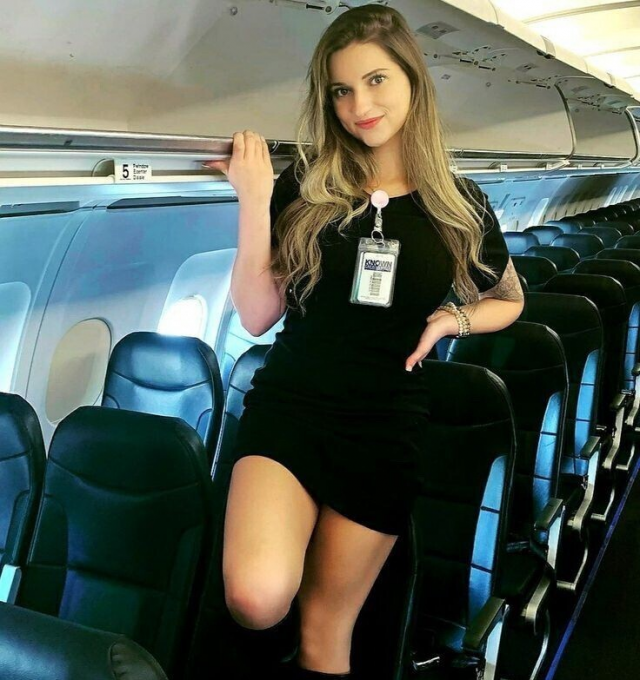 Симпатичные стюардессы