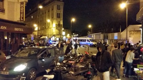 Теракты в Париже, фото, видео