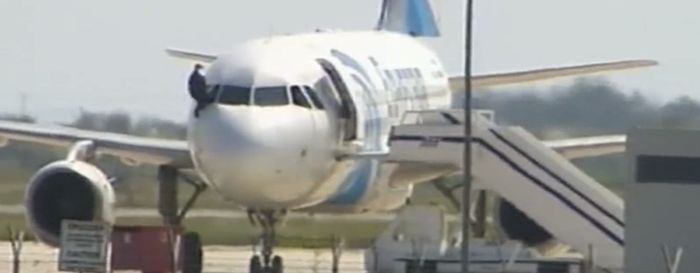 В Египте захвачен самолет Airbus A320