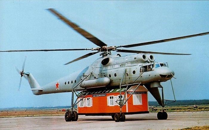 «Летающий кран» Ми-10 (3 фото)