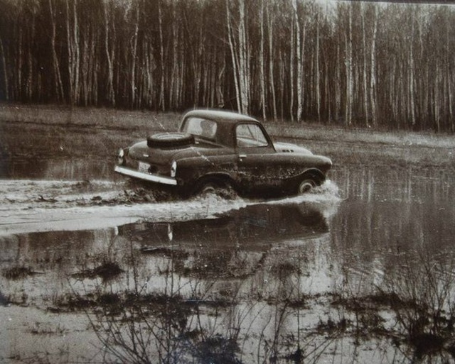 Необычный внедорожник 1950-х годов: М-73 "Украинец" (8 фото)