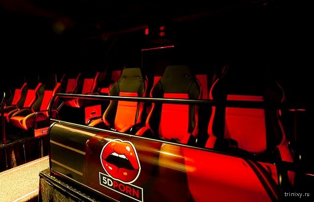 В Амстердаме открылся первый 5D-кинотеатр с фильмами для взрослых (7 фото)