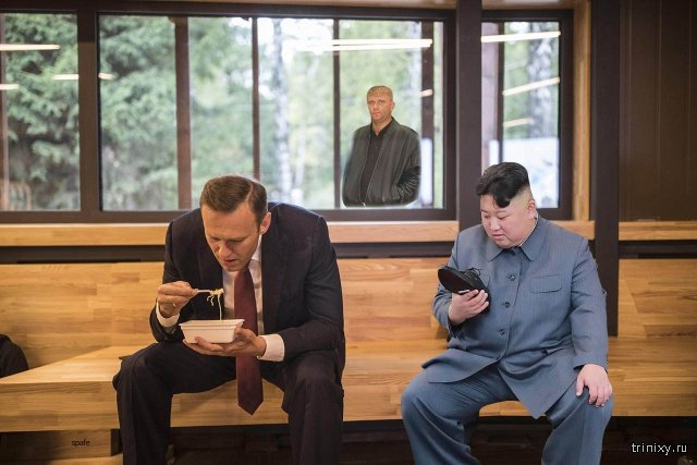 Фотожабы: Ким Чен Ын и ботинок (20 фото)