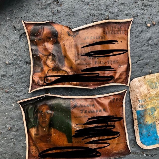Австралийка нашла в парке кошелек, который был потерян 40 лет назад (4 фото)