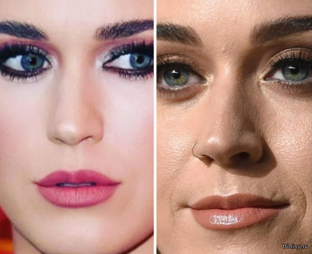 Что кроется за макияжем и фильтрами в Instagram (25 фото)