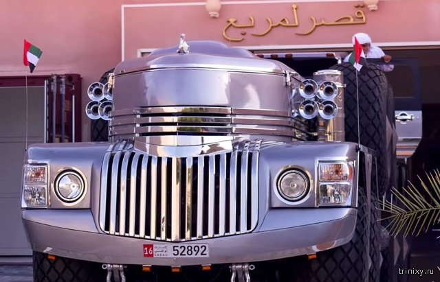 10-колесный внедорожник, созданный для арабского шейха (10 фото)