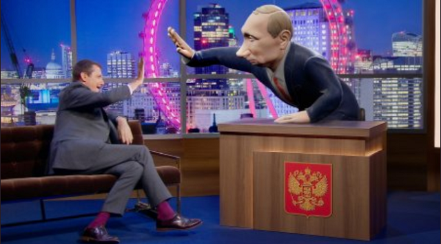 Путин будет ведущим вечернего комедийного шоу. Но только мультяшный и в Великобритании (3 фото + видео)