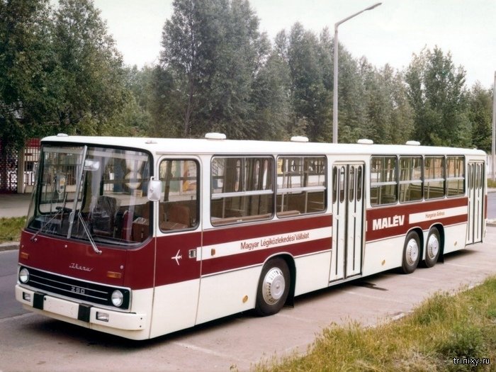 Экспериментальные и редкие модели автобусов Ikarus (10 фото)
