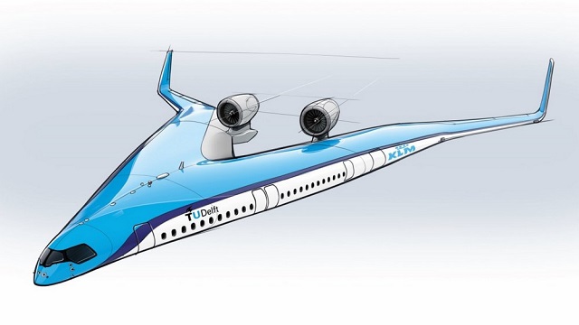 Лайнер Flying-V - будущее пассажирских самолетов (10 фото + видео)