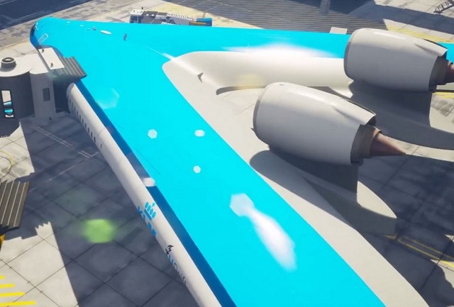 Лайнер Flying-V - будущее пассажирских самолетов (10 фото + видео)