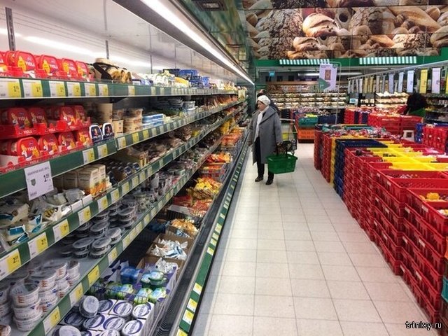 Сколько стоят продукты в магазинах Эстонии, Польши и Латвии (32 фото)