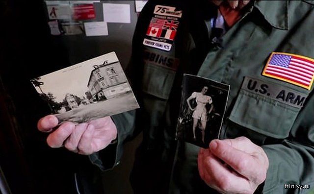 Ветеран Второй мировой встретился с первой возлюбленной, которую потерял 75 лет назад (6 фото)