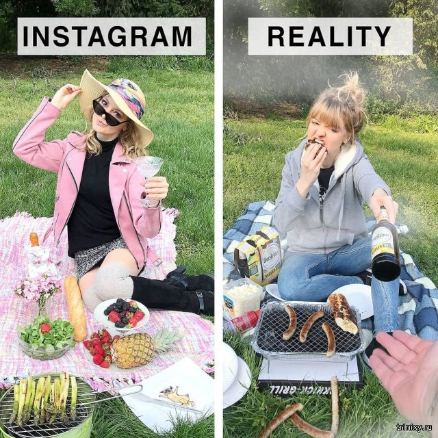 Блогер из Германии показывает, как выглядит жизнь за пределами Instagram (15 фото)
