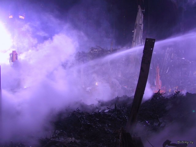 В интернет попал архив неизвестных ранее фотографий последствий теракта 11 сентября (53 фото)