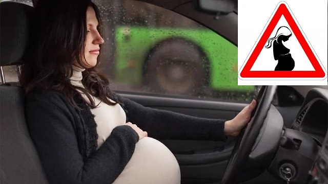 Милонов предложил сделать спецзнаки для беременных девушек за рулем