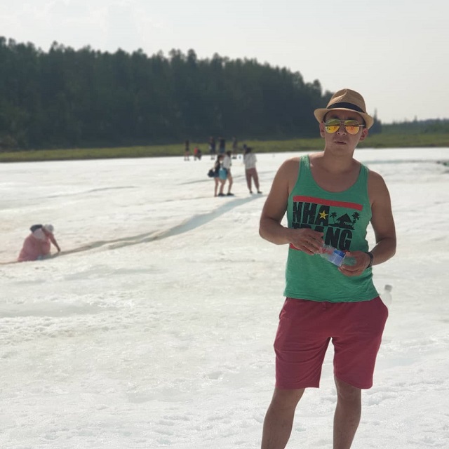 Отдых на ледяном пляже в Якутии (21 фото)