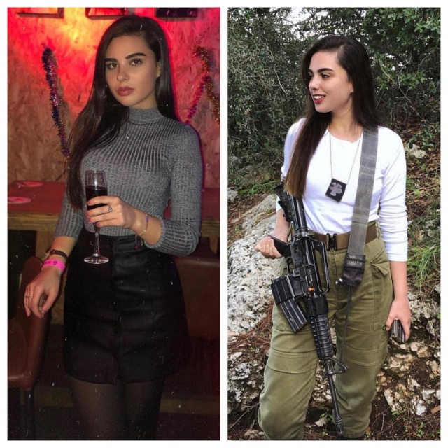 Шикарные девушки армии Израиля (35 фото)