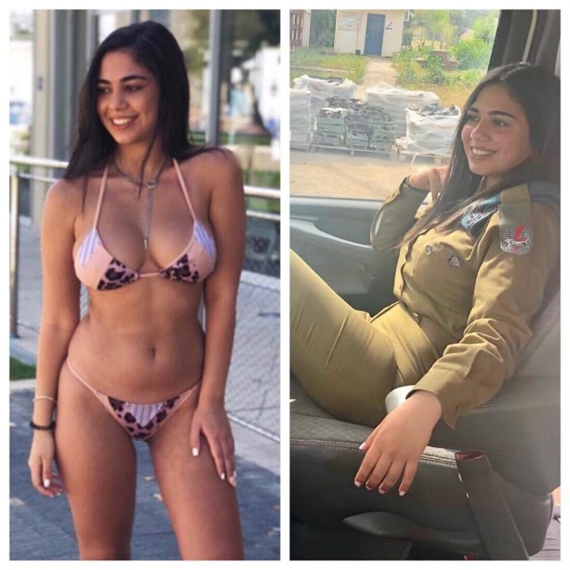 Шикарные девушки армии Израиля (35 фото)