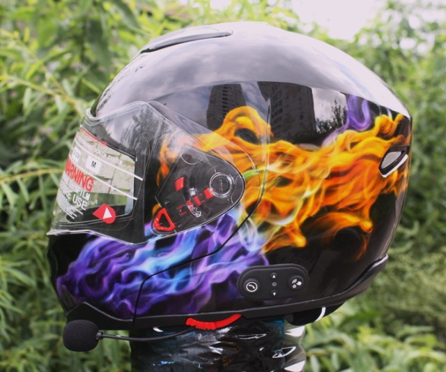 Мотоциклетный шлем до и после аэрографии (16 фото + видео)