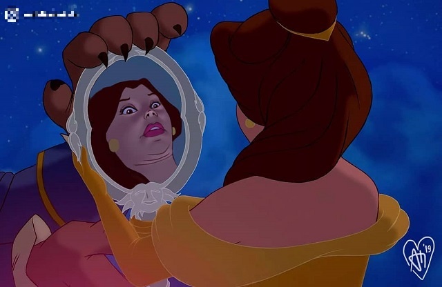 Сказочные принцессы Disney и жестокий реализм (15 картинок)