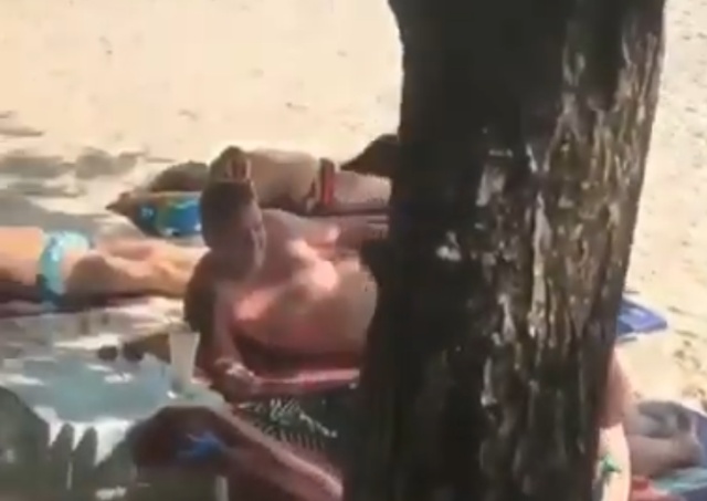 Неслыханное свинство: попытка домогательства на общественном пляже