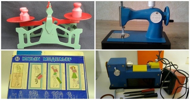 Советские игрушки для будущих работников страны (26 фото)