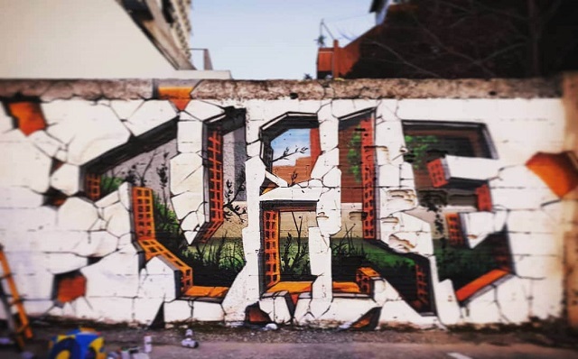 Еще один аргумент в пользу того, что граффити - это искусство (28 фото)