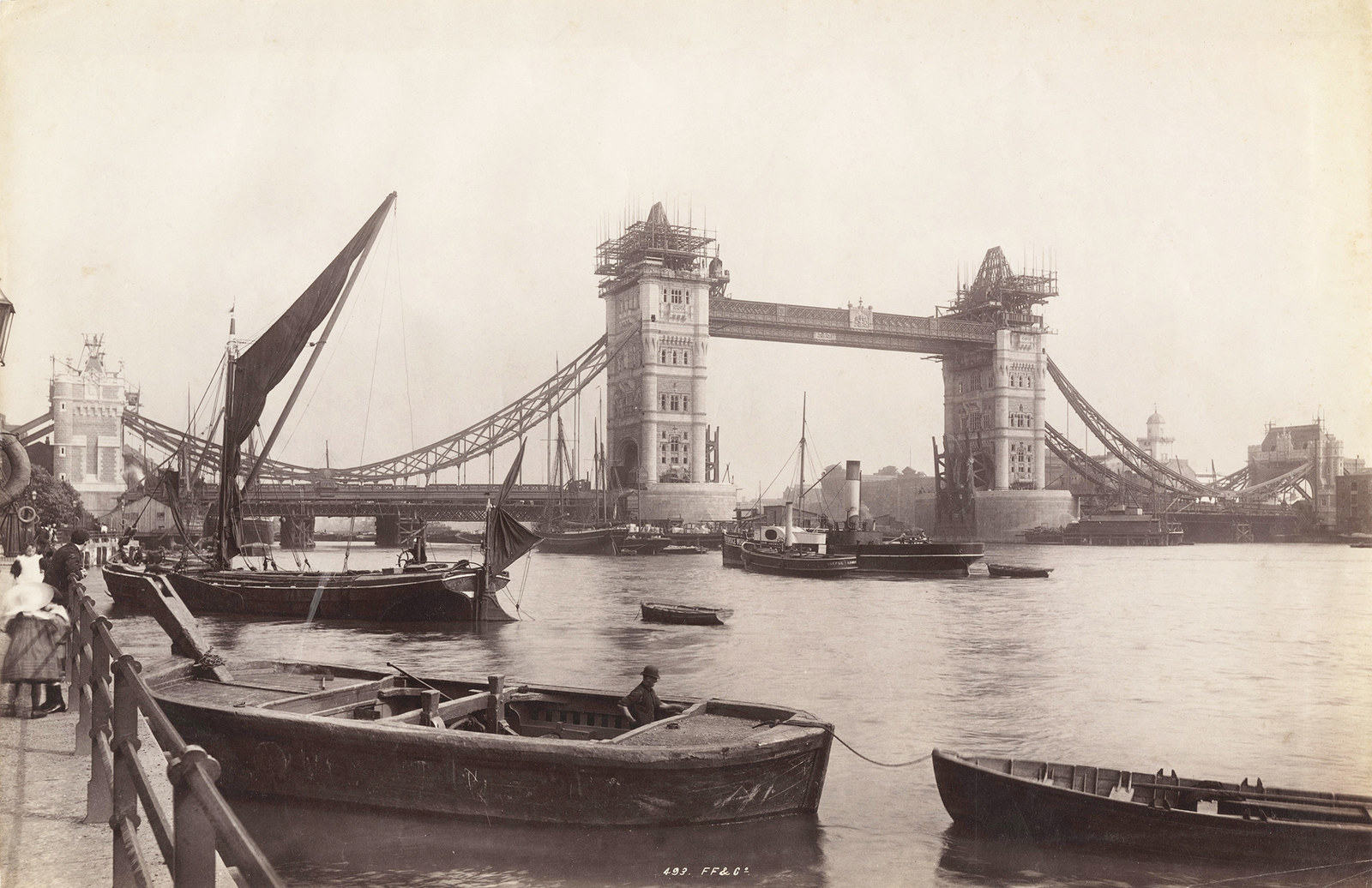 Тауэрский мост 100 лет назад