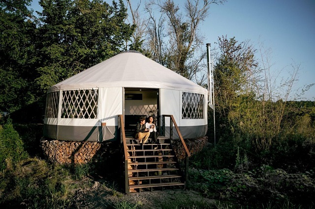 Пара из Портленда решила построить юрту, а в итоге получился дом их мечты (50 фото)