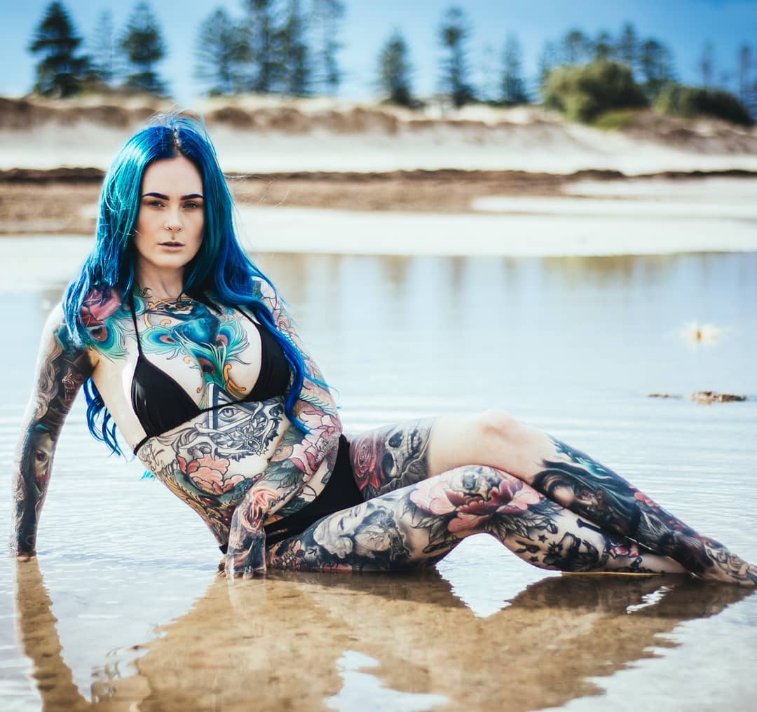 Сара Грей из Австралии – самый татуированный врач в мире (20 фото)