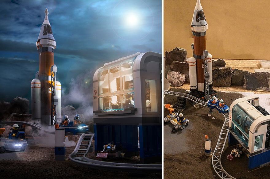 Парень воссоздает космические события с помощью Lego. Это очень круто! (16 фото)
