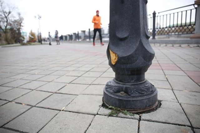 В Екатеринбурге установили фонари, которые "простоят века"