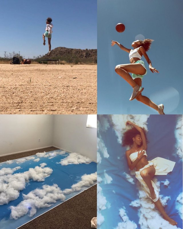 Instagram-модель показала, как сделать вирусное фото в квартире, используя подручные средства (17 фото)