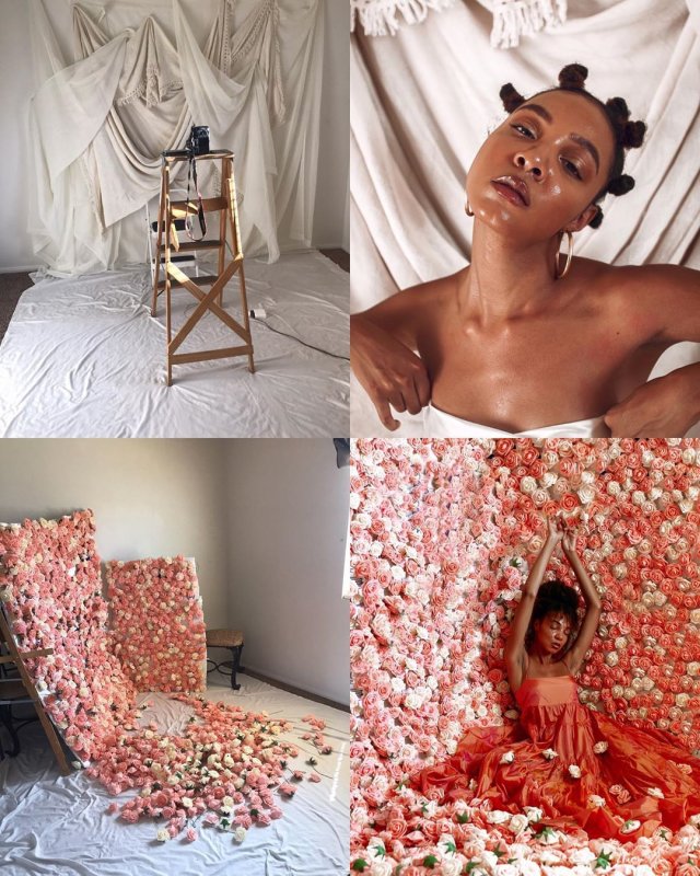 Instagram-модель показала, как сделать вирусное фото в квартире, используя подручные средства (17 фото)