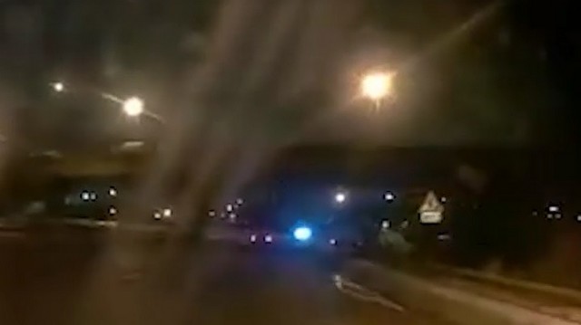 Видео с крушением автомобильного моста в Оренбурге. Водитель явно родился в рубашке